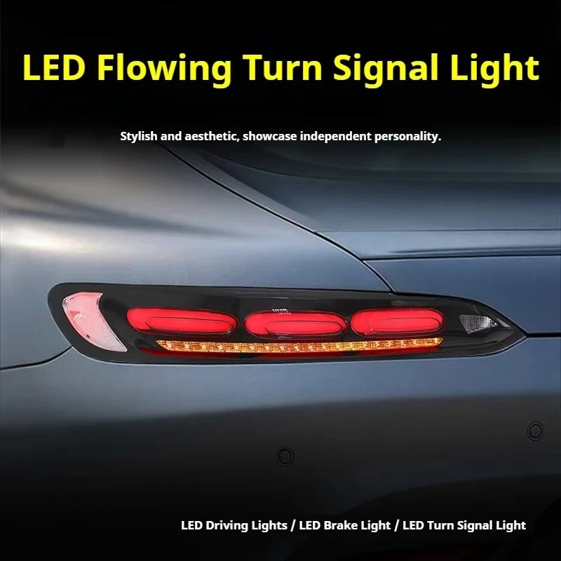 FT Car Lights for  -GT LED Taillights 2015-2018 LED Tail Lamp Dynamic Turn Signal Light Car Taillights Assembly